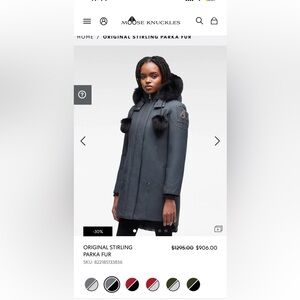 ORIGINAL STIRLING PARKA FUR